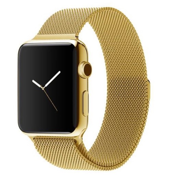 Accessories - NEW Gold Magnetic Apple Watch BAND - 38mm